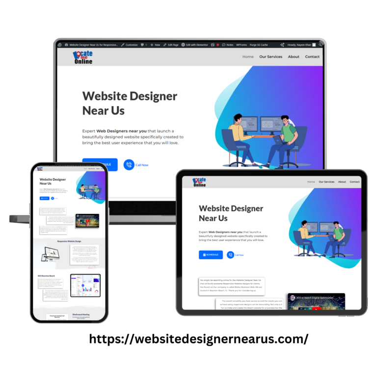 Website Designer Near US